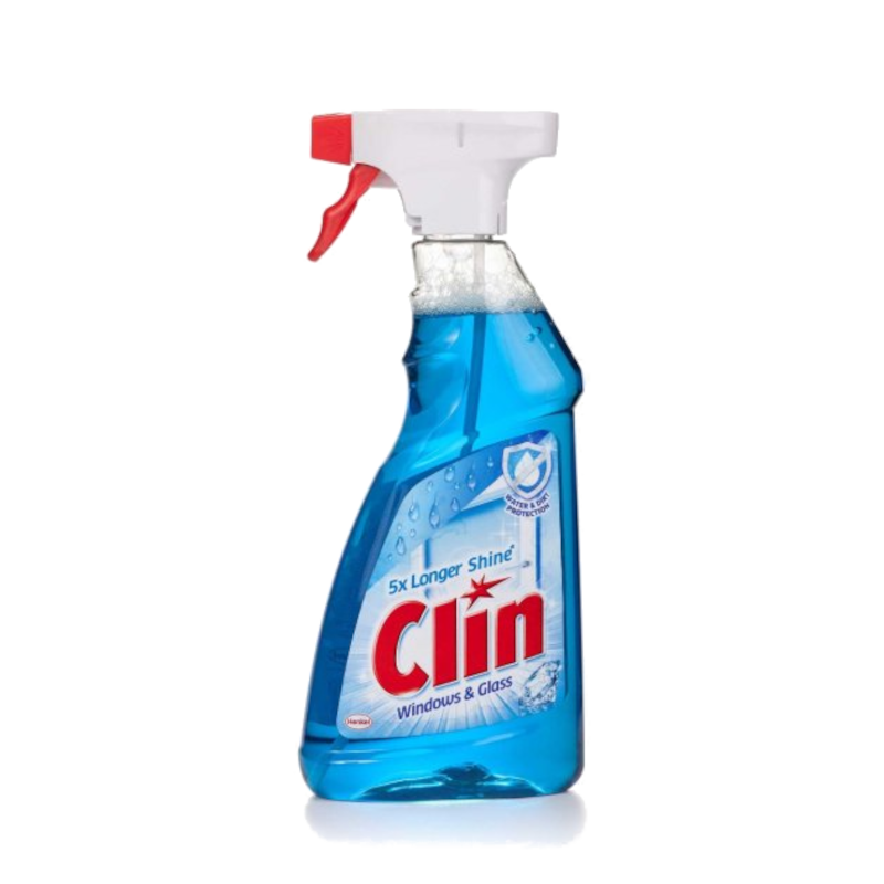 Засіб для миття скла CLIN Блакитний, 500мл